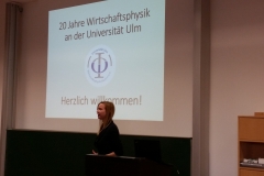 Begrüßung durch die erste Vorsitzende, Frau Aicher